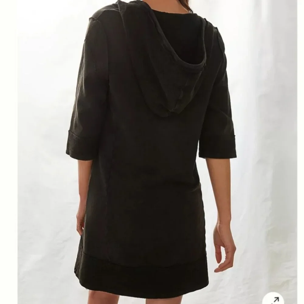 Anthropologie Daily Practice flounce hooded dress XS - Picture 5 of 10